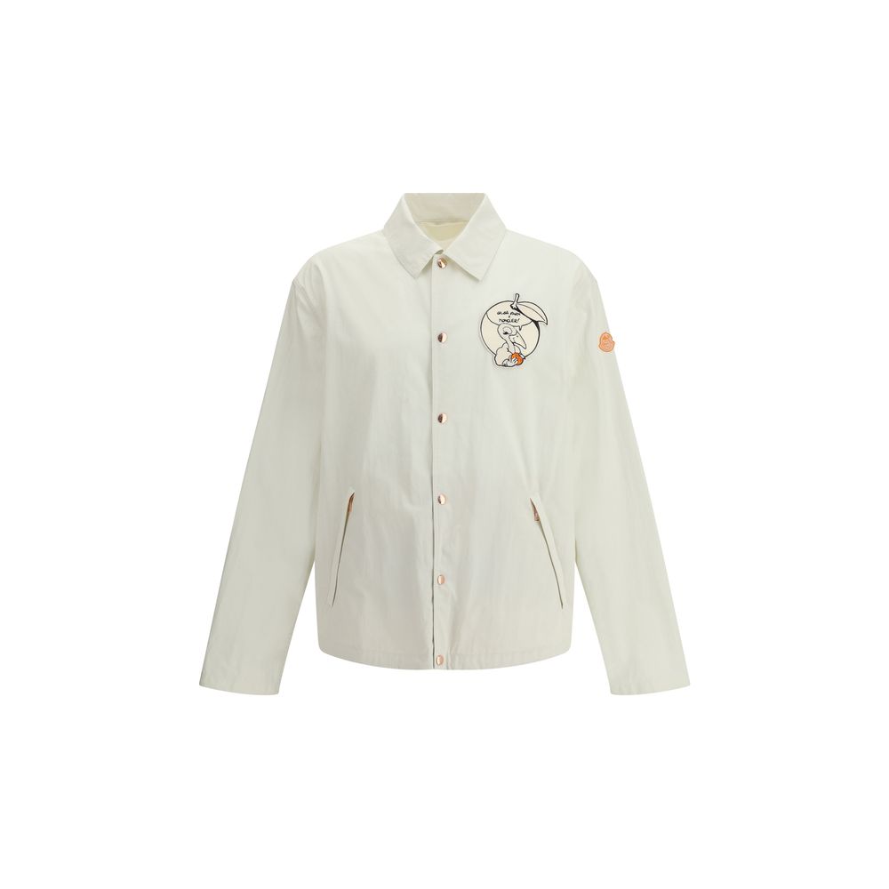 Moncler x Donald Glover White Cotton Coat