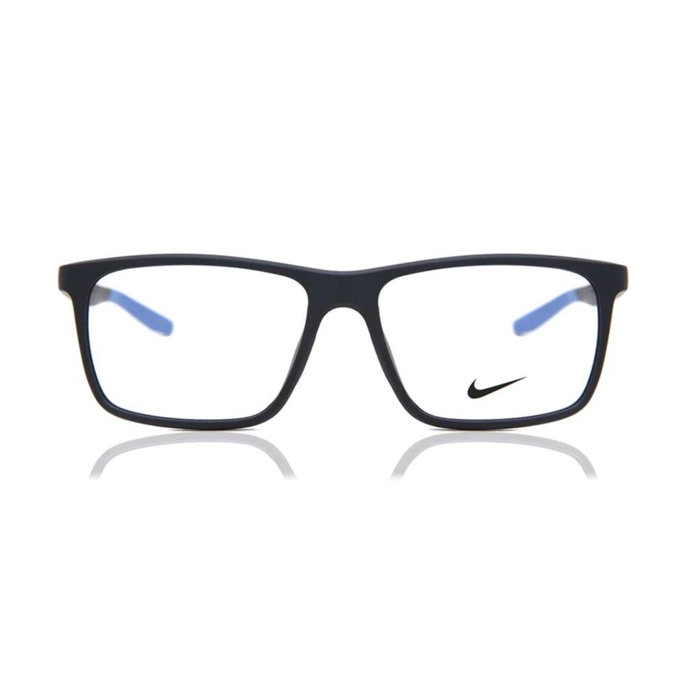 NIKE MOD. NIKE 7116 N glasses for gent, black frame with Nike logo, stylish eyewear for men