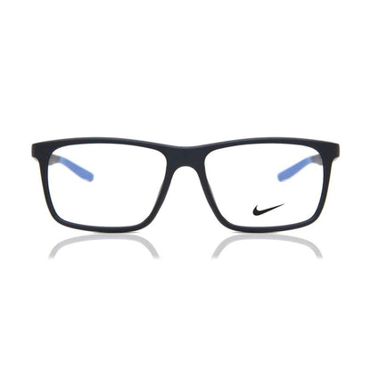 NIKE MOD. NIKE 7116 N glasses for gent, black frame with Nike logo, stylish eyewear for men