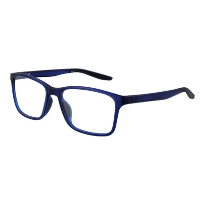 Blue NIKE MOD. NIKE 7117 54414 eyeglasses for men, rectangular frame design, stylish eyewear for gentlemen.