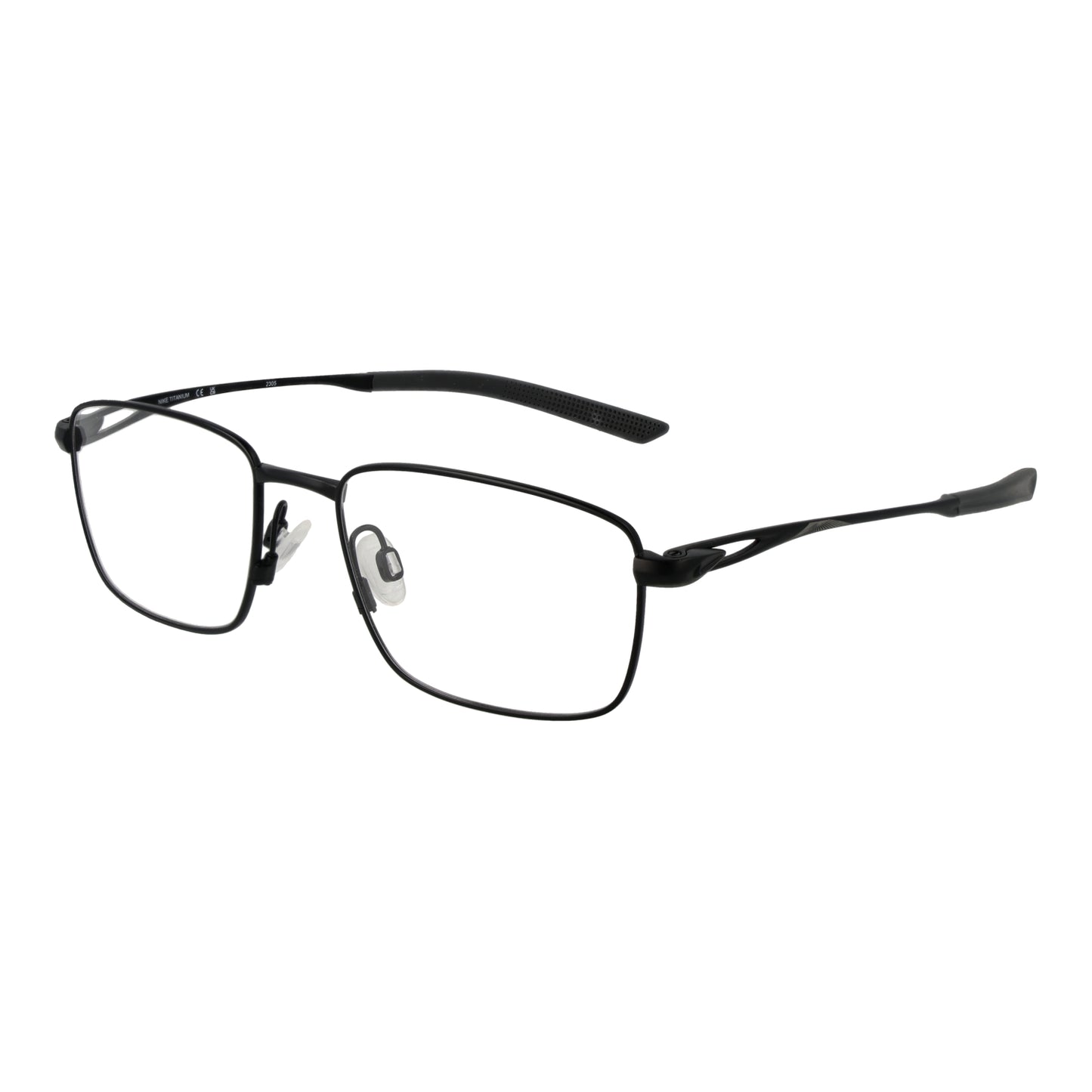 NIKE MOD. NK6046 53001 Gent eyeglasses in black metal frame