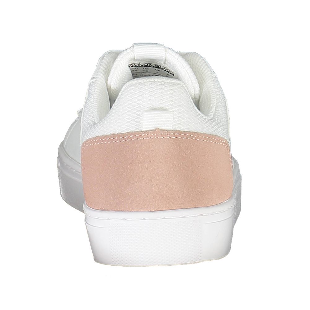 Napapijri White Leather Women Sneaker