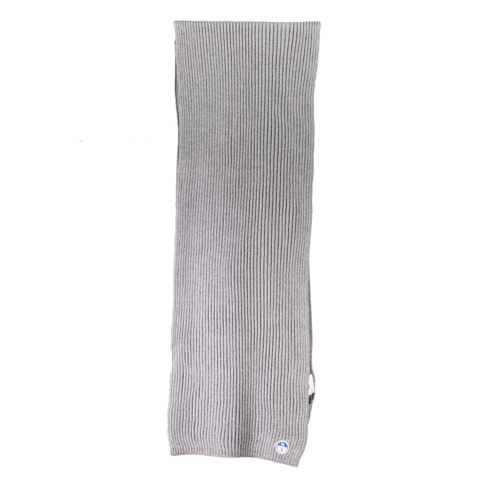 North Sails Grigio Cotton Men Scarf