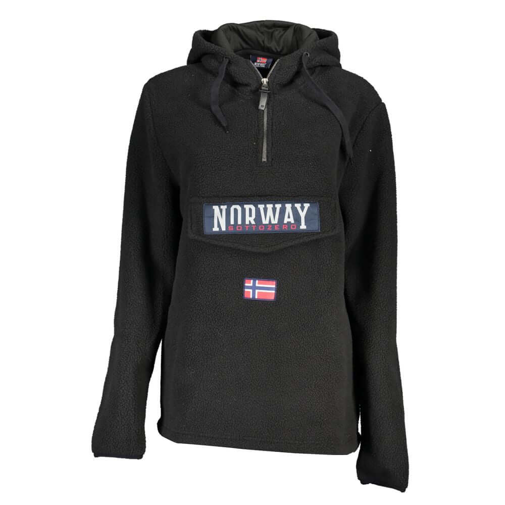 Norway 1963 Black Polyester Women Sweater