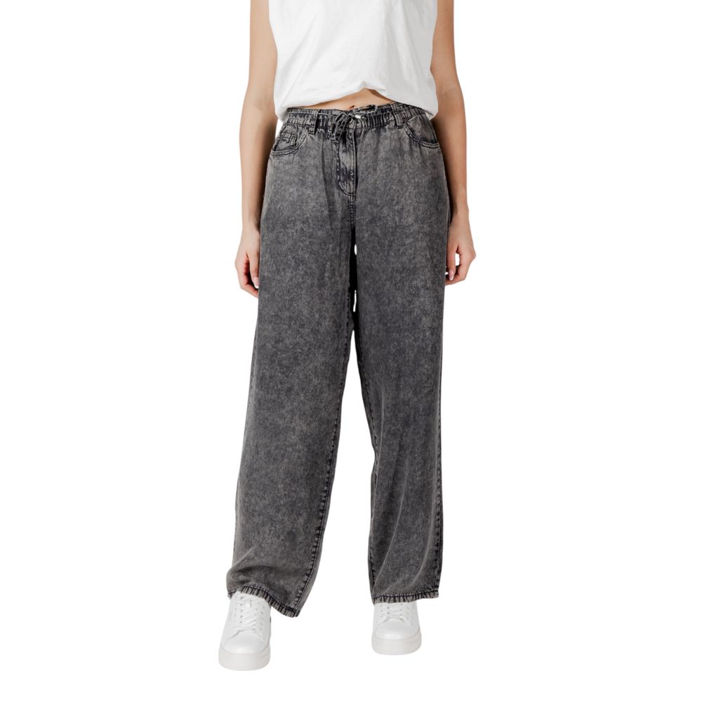 Only Black Lyocell Casual Pants