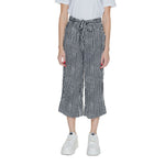 Only Black Viscose Cropped Pant