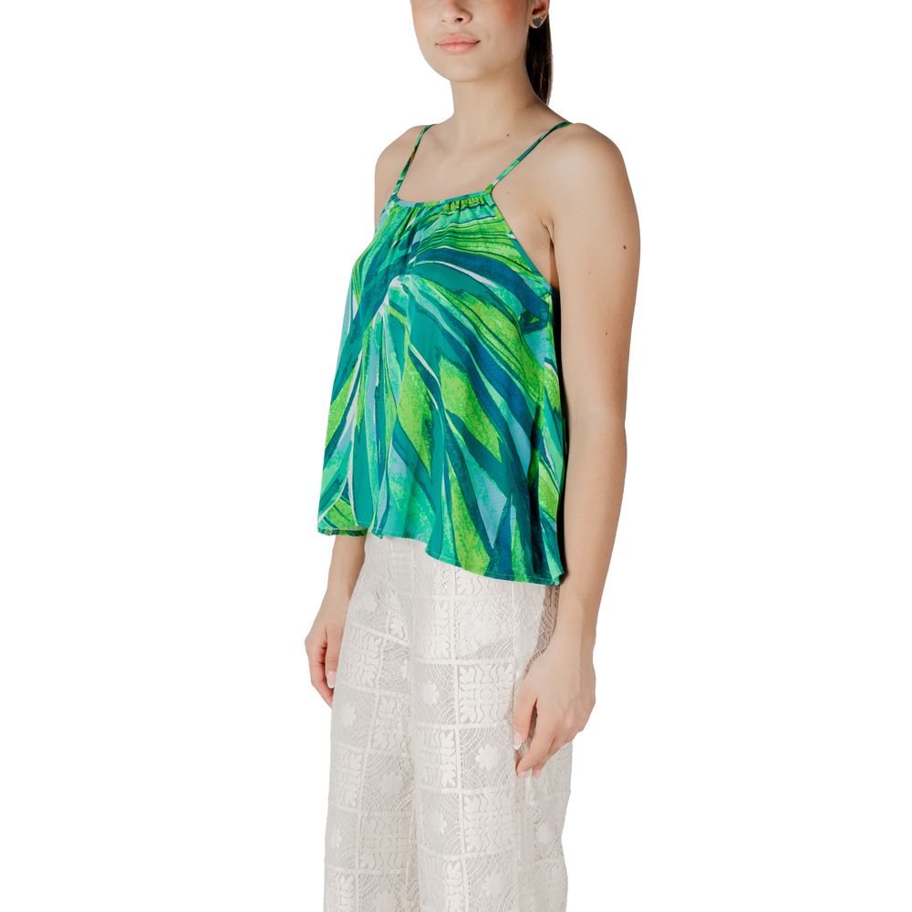 Only Green Viscose Tank Top