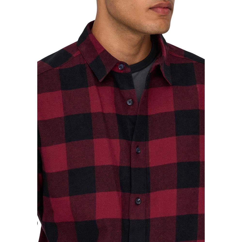 Only & Sons Multicolor Cotton Pattern Shirt