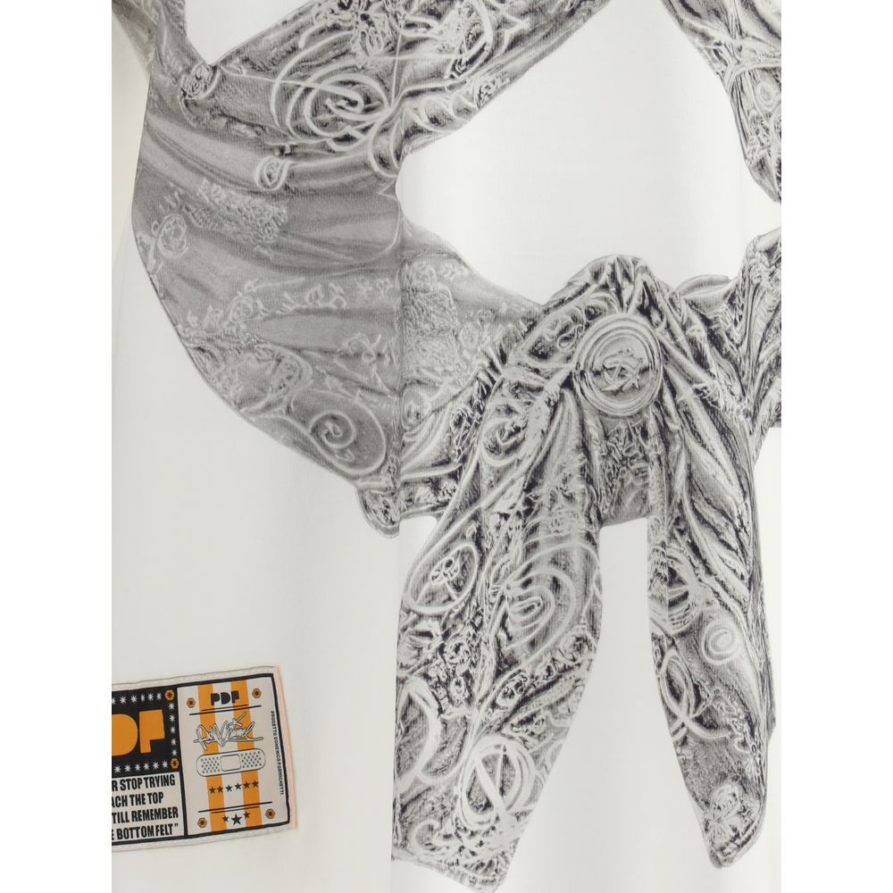 PDF Channel Cream Cotton T-Shirt