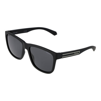 POLAROID MOD. PLD 2155_S 57003M9 gent sunglasses in black frame, side view