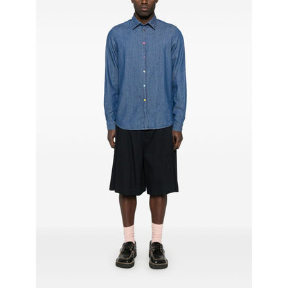 PS By Paul Smith Shirts Blue Shirts
