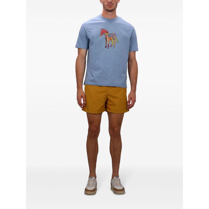 PS By Paul Smith T-shirts and Polos Clear Blue Topwear