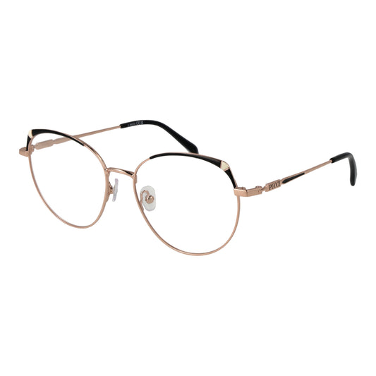 Elegant lady's eyeglasses in gold, PUCCI MOD. EP5209 55028, featuring a chic round frame design for a sophisticated look.
