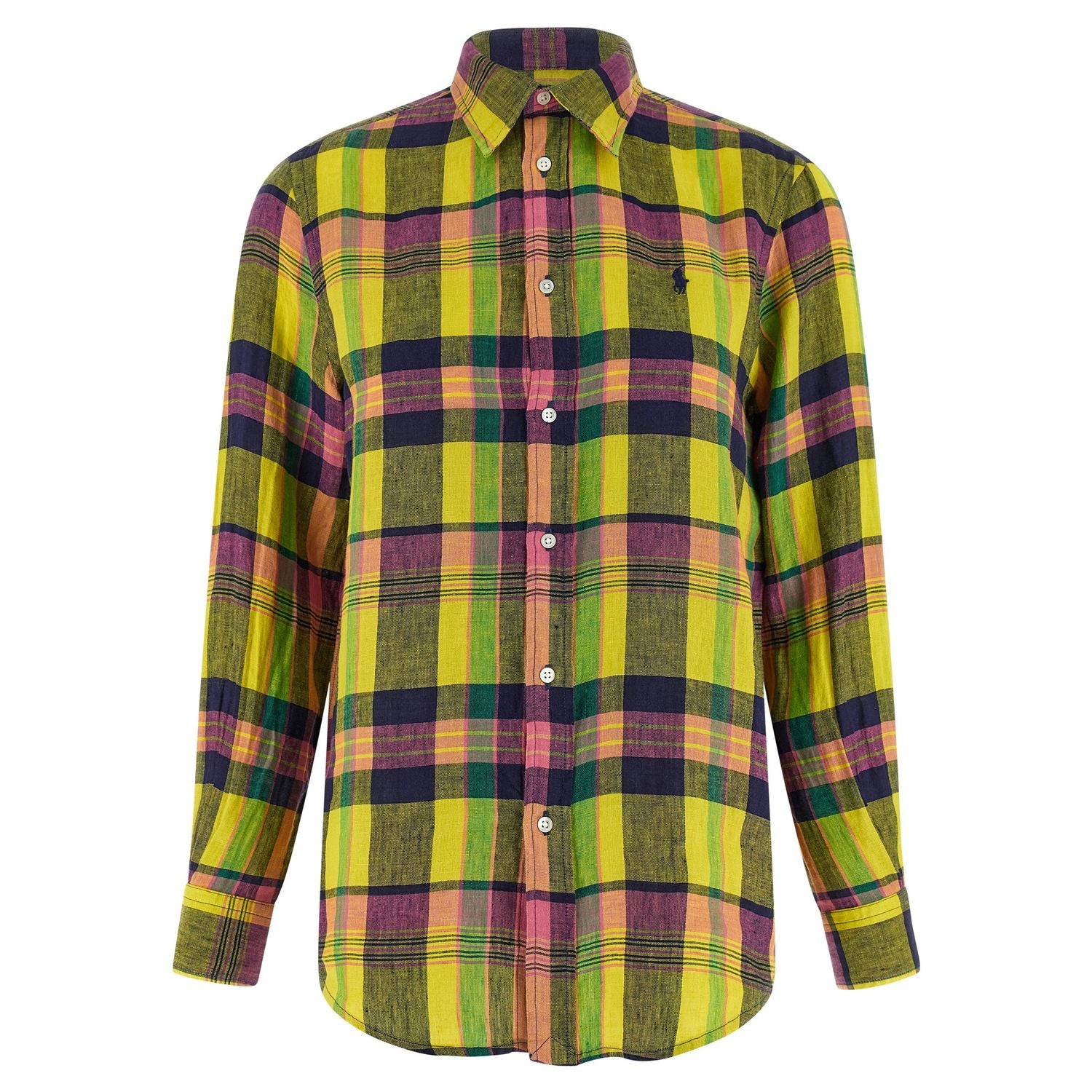 Polo Ralph Lauren Multicolor Linen Blouse