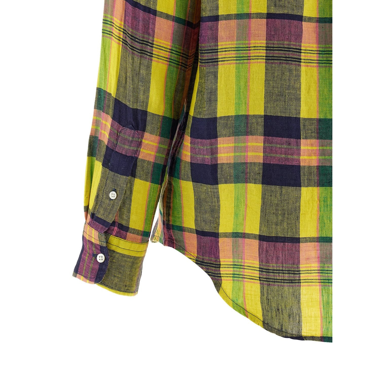 Polo Ralph Lauren Multicolor Linen Blouse