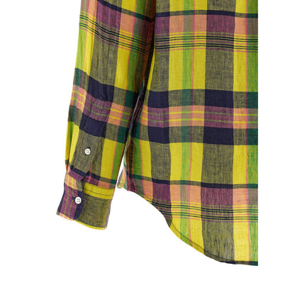 Polo Ralph Lauren Multicolor Linen Blouse