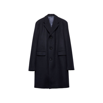 Prada Blue Wool Coat