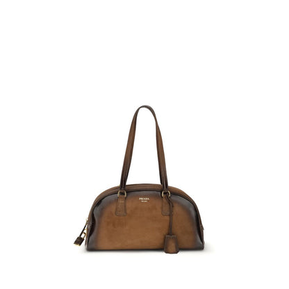 Prada Multicolor Calf Leather Bos Taurus Shoulder Bag