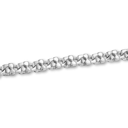 RADIANT JEWELS JEWELRY Mod. RH000328 silver bracelet chain detail