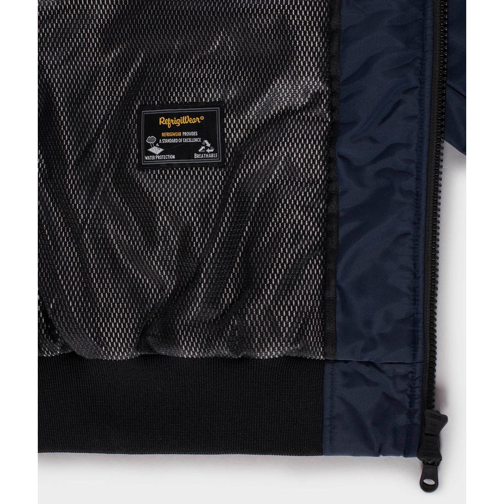 Refrigiwear Blue Polyamide Men's Jacket
