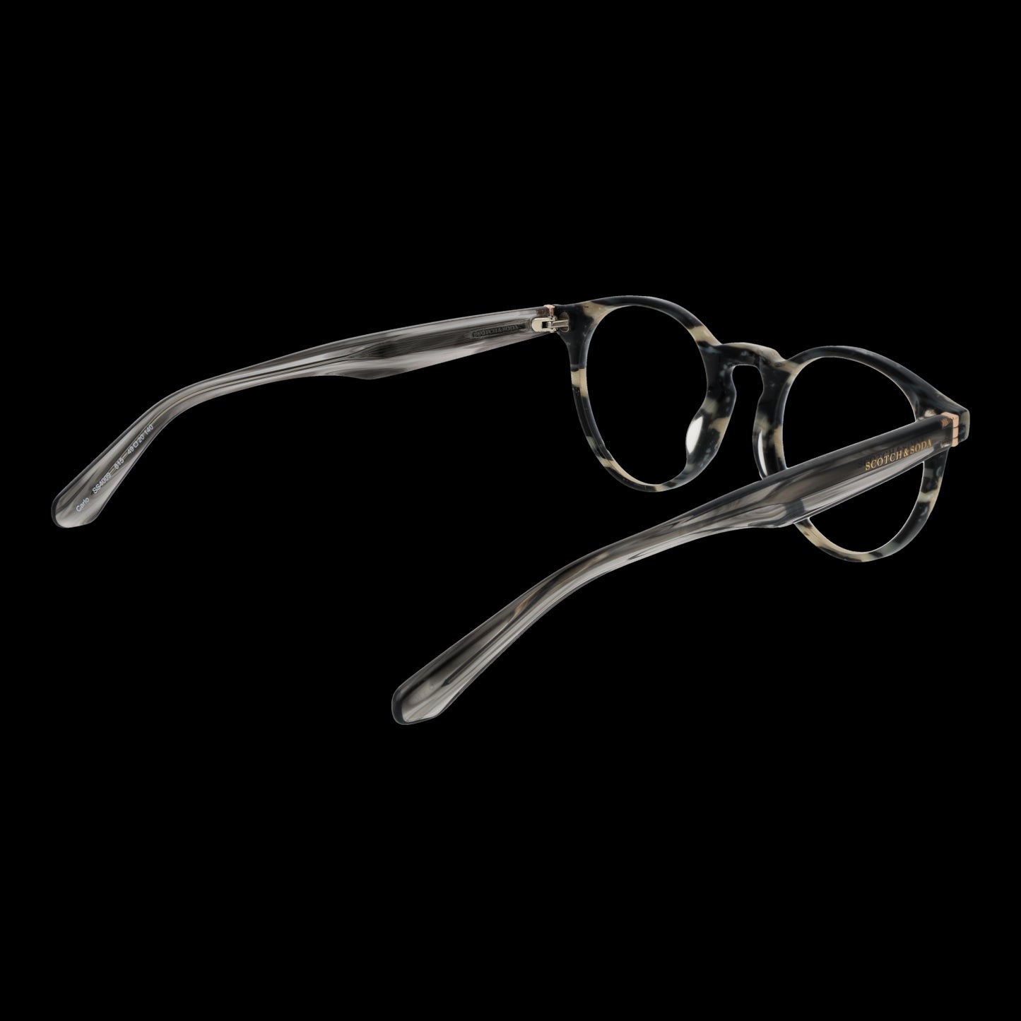 SCOTCH & SODA MOD. SS4009 49815 Gent eyeglasses on black background