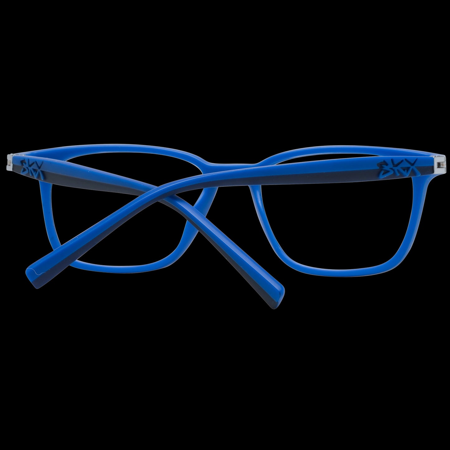 SKECHERS MOD. SE1174 46091 blue glasses for gents with cross frame design.