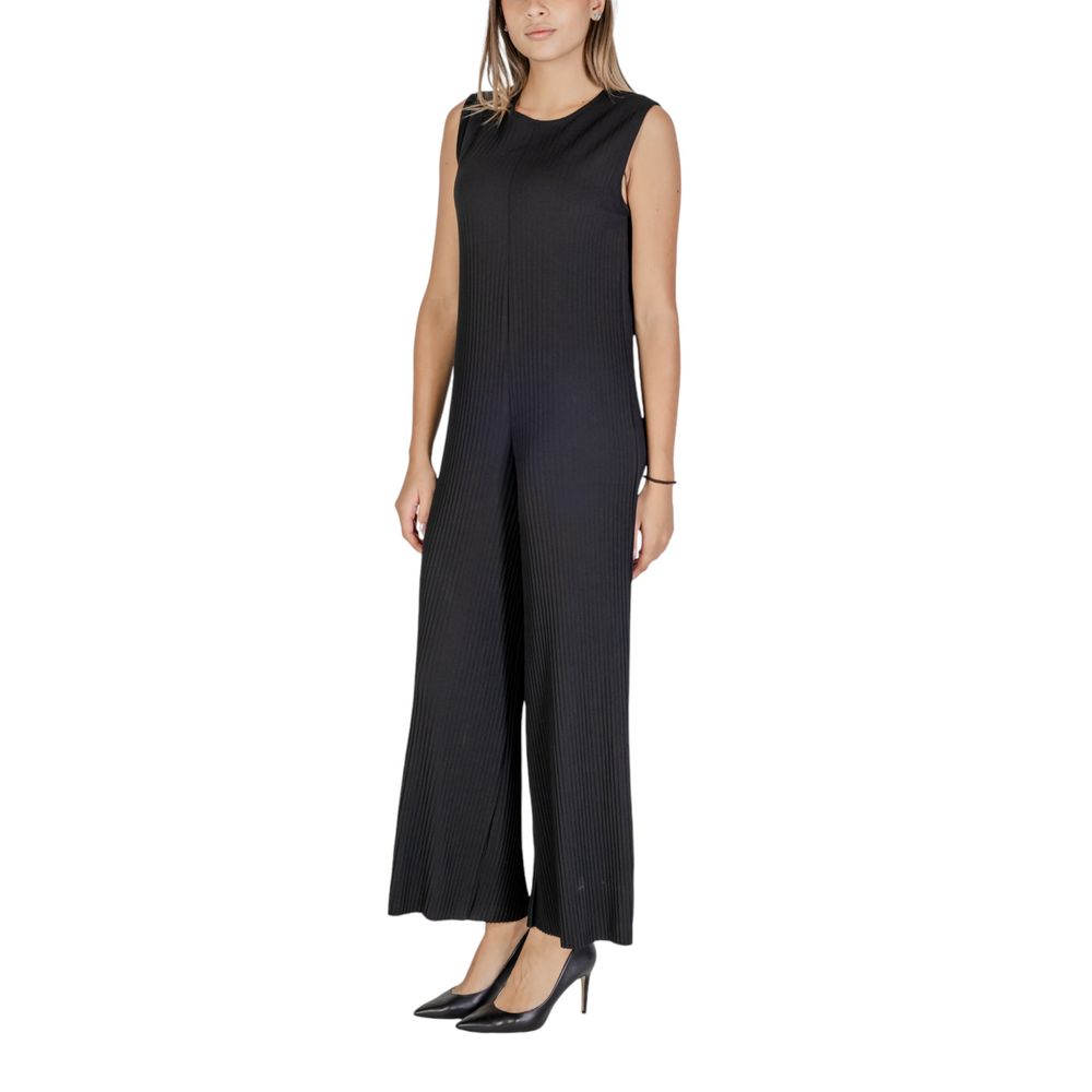 Sandro Ferrone Black Polyester Rompers