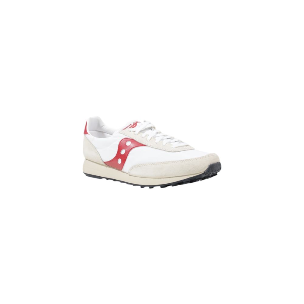 Saucony White Leather Athletic Sneakers