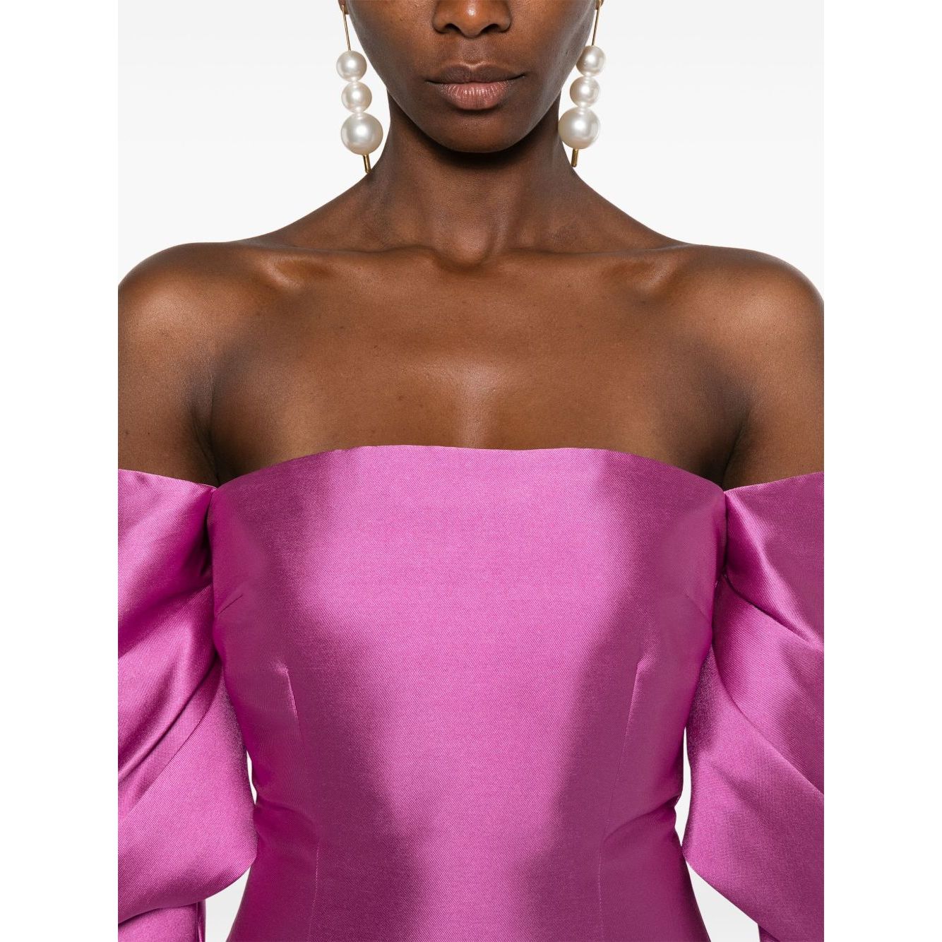 Solace London Dresses Fuchsia