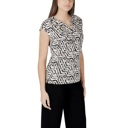 Street One Cream Cotton T-Shirt