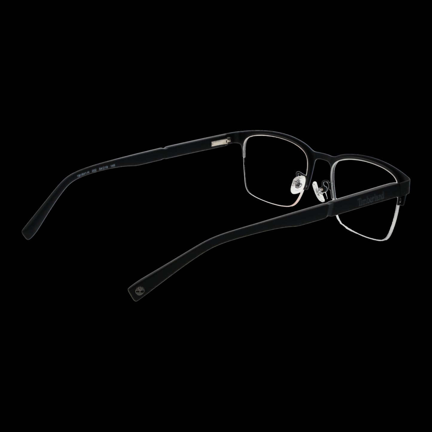 Elegant gent's eyewear, TIMBERLAND MOD. TB1841-H 54002, featuring sleek black rectangular frames for a stylish and modern look.