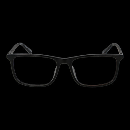 TIMBERLAND MOD. TB50021-H 56001 black eyeglasses for gents on a black background