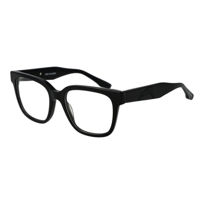 TRUSSARDI MOD. TSM6050 52A01 Gent's black eyeglasses, stylish and modern design