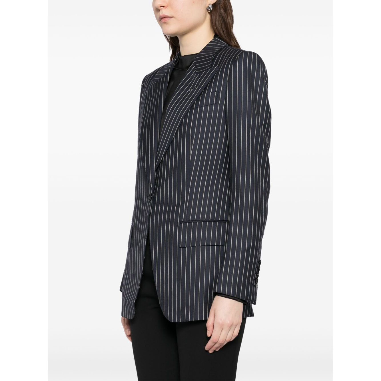 Tom Ford Pinstripe single-breasted blazer Jackets