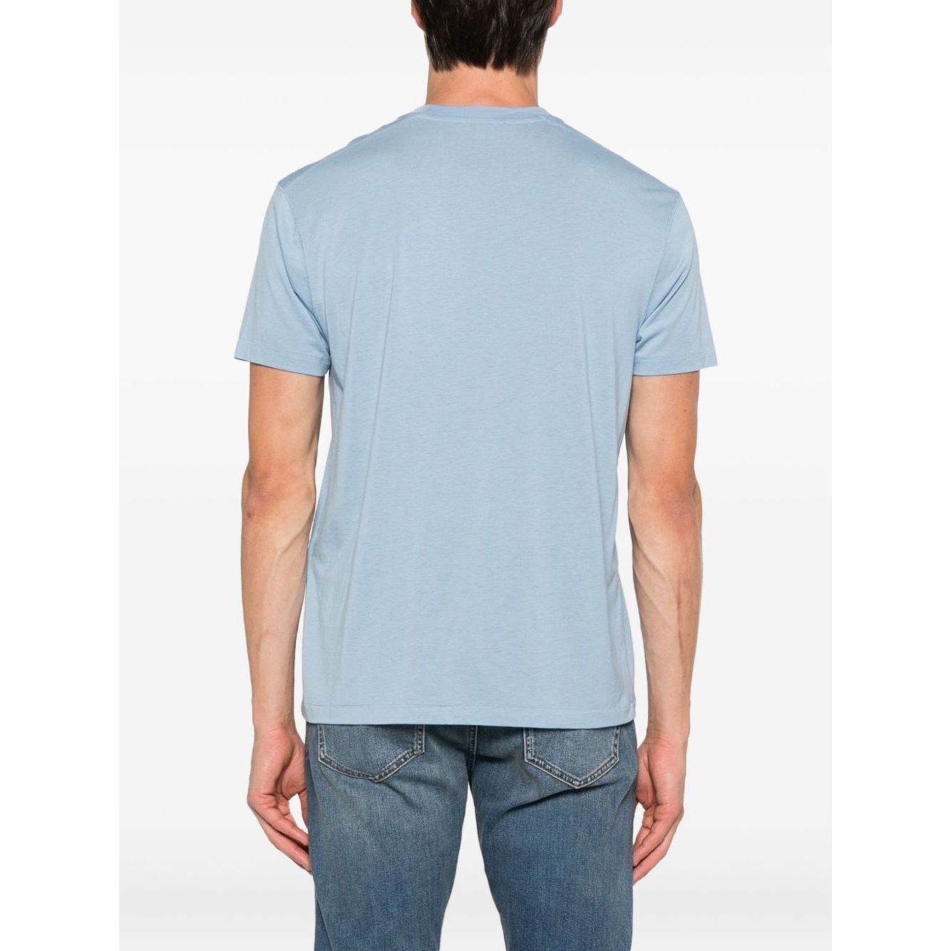 Tom Ford T-shirts and Polos Clear Blue Topwear
