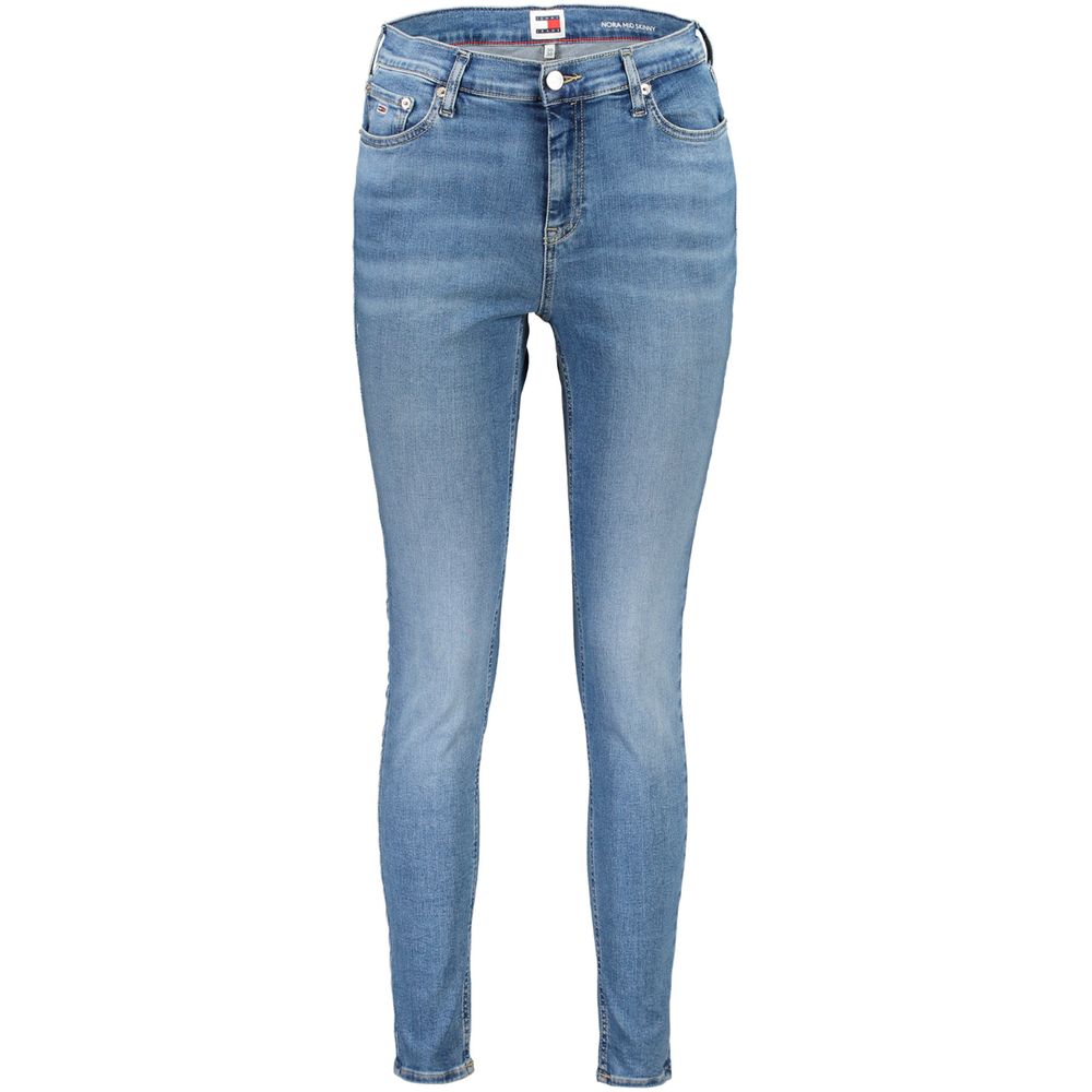 Tommy Hilfiger Blue Cotton Women Skinny Jean
