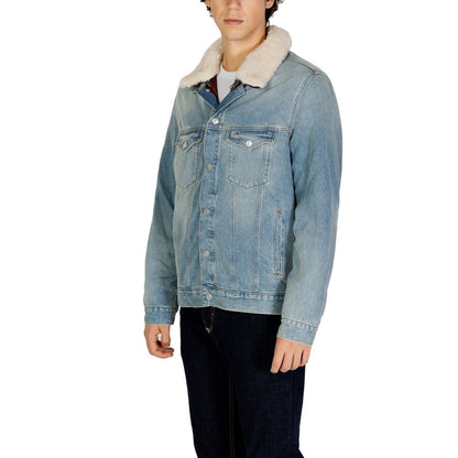 Tommy Hilfiger Jeans Light Blue Cotton Denim Jacket