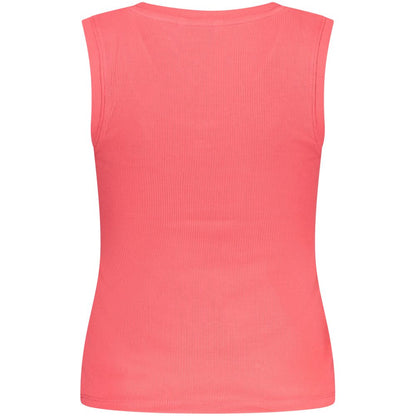 Tommy Hilfiger Pink Cotton Tank Top