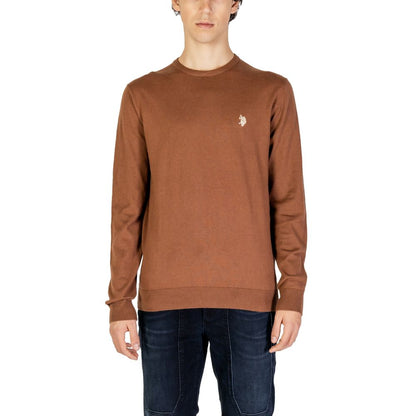 U.S. POLO ASSN. Beige Cotton Sweatshirt