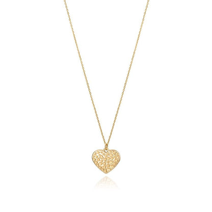 Elegant heart-shaped gold necklace from VICEROY JEWELS Mod. 13119C100-09 for ladies, crafted in Silver 925°, accessorize with style.