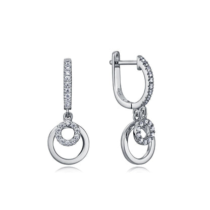 VICEROY JEWELS Mod. 7122E000-38 lady's silver 925° earrings, quartz analog, water resistant 5 ATM, in official box