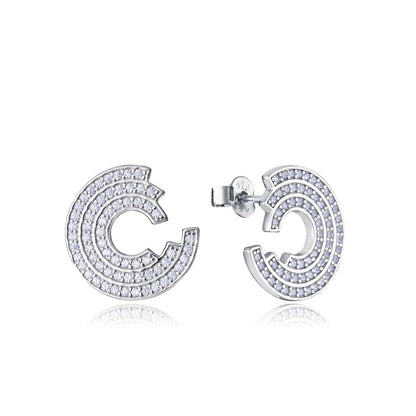 VICEROY JEWELS Mod. 9128E000-30 silver earrings for ladies in official box, 925° silver material, elegant jewelry
