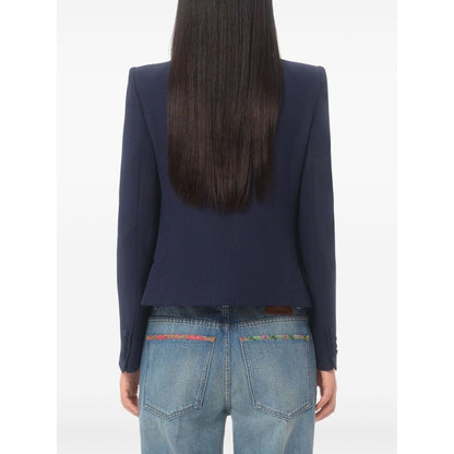 Valentino Bow-detail single-breasted blazer Jackets