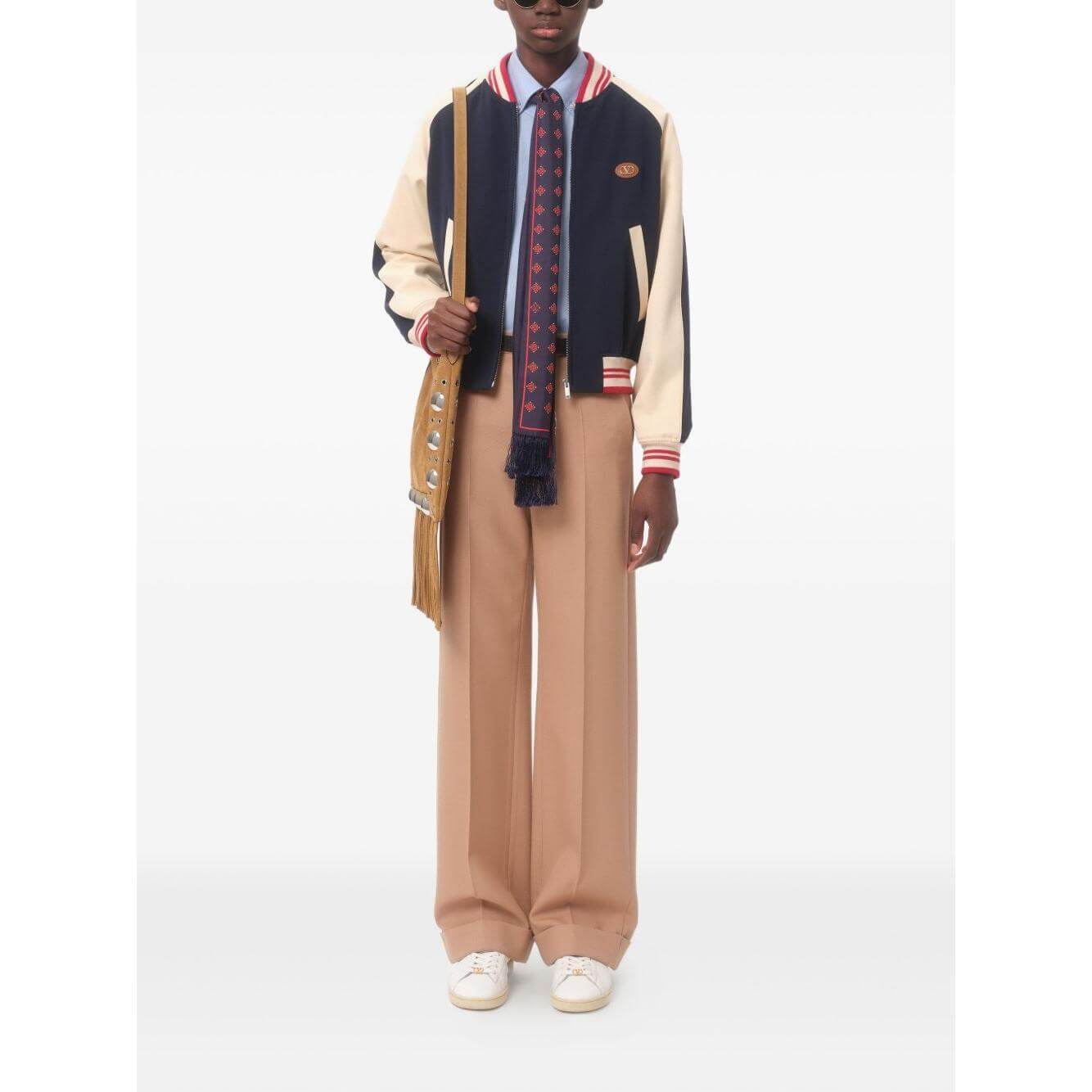 Valentino Wool Trousers VRBJ709EB9RN-AI25