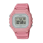 CASIO TIMELESS COLLECTION Mod. SPORT ILLUMINATOR WR 50M. ALARM. CHRONOGRAPH - PINK - COLORED SERIE W-218HC-4AVEF