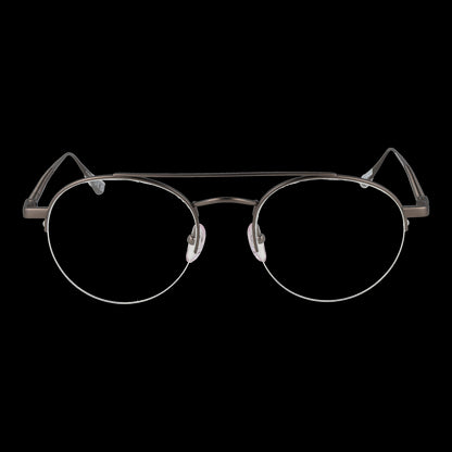 WEB MOD. WE5403 51009 gent's eyeglasses, sleek metal design, front view.