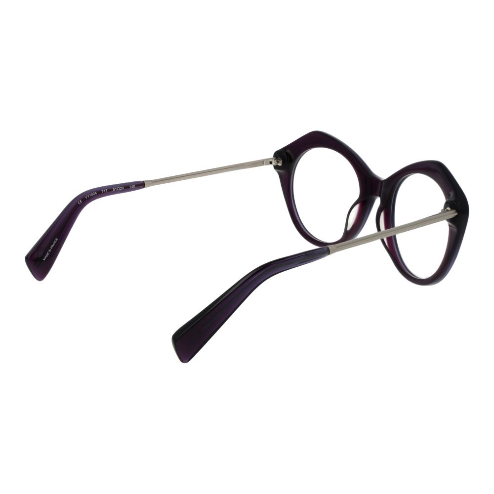 Yohji Yamamoto Purple Metal & Plastic Glasses (Frames)