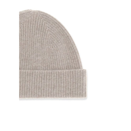 ZEGNA Beige Cashmere Beanie