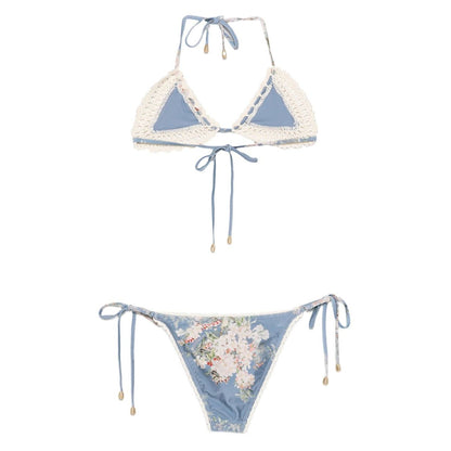 Zimmermann Floral print bikini set Beachwear & underwear