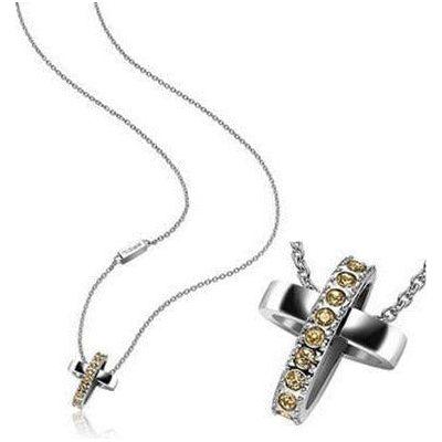 BREIL JEWELS CHARMING CROSS (كريستال سواروفسكي)